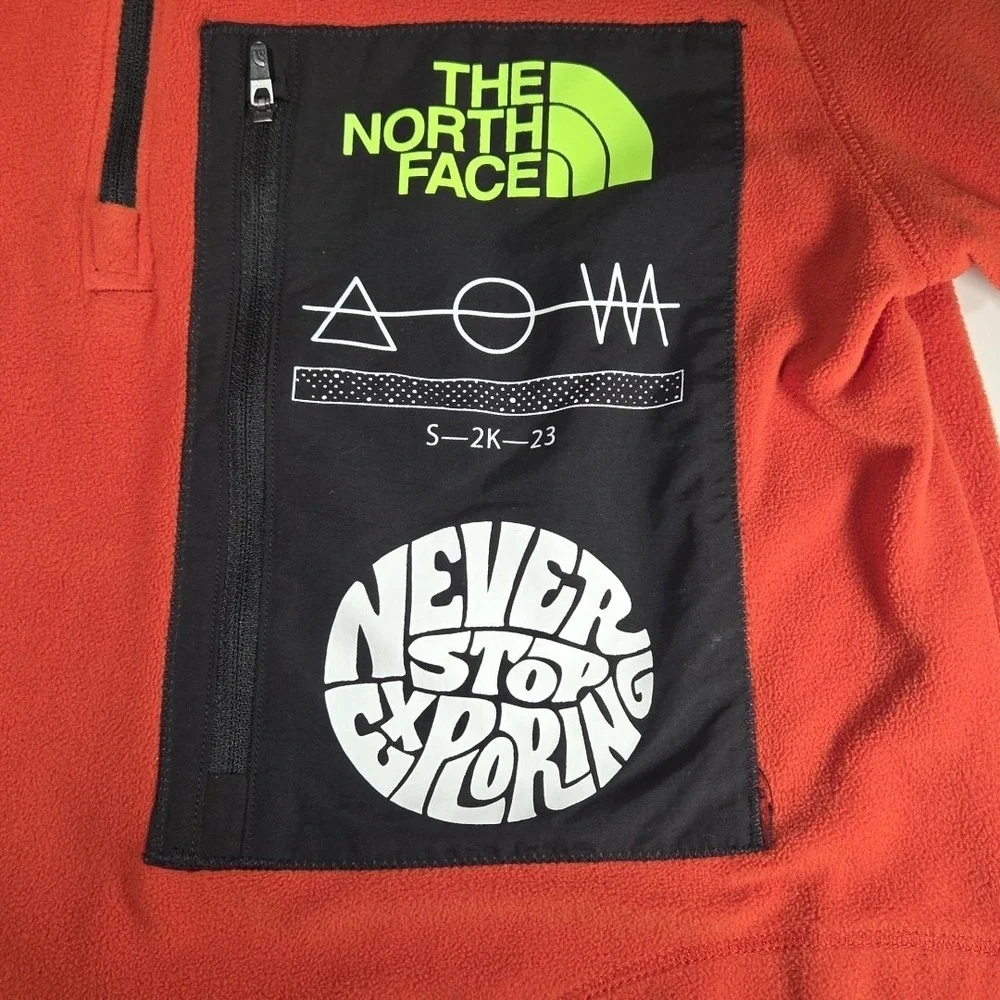 Mens‎ The North Face Trailwear Fantasy Ridge 1/2 Zip Pullover Fleece Sweater